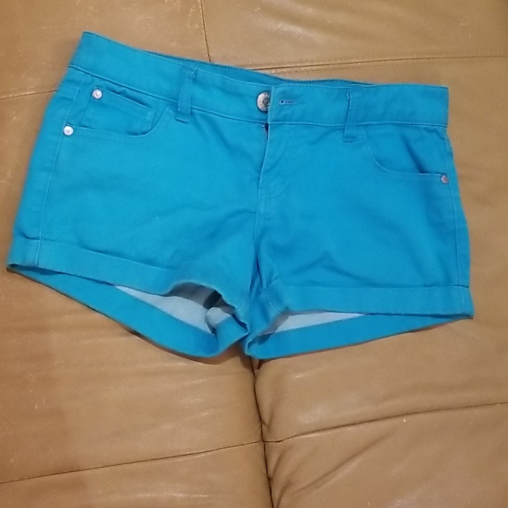 GIRLS BLUE SHORTS